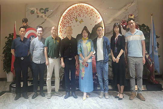 江门国家高新区领导莅临NG大舞台参观调研