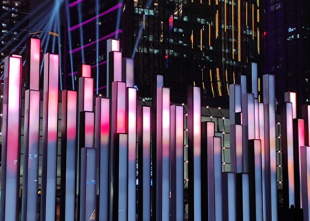 NG大舞台创意屏之罗湖钢琴屏项目