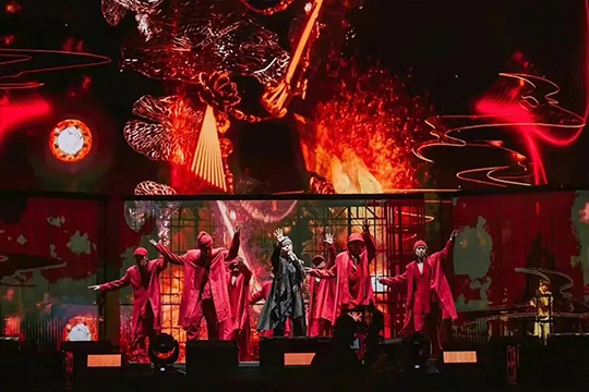 周杰伦新加坡演唱会，NG大舞台大屏闪耀全场！