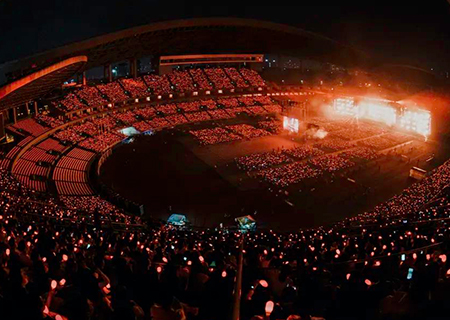 NG大舞台透明屏闪耀周杰伦张韶涵演唱会和GETshow展！