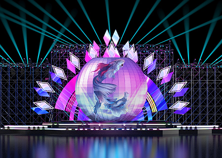 NG大舞台龙腾T系列LED球形屏产品介绍