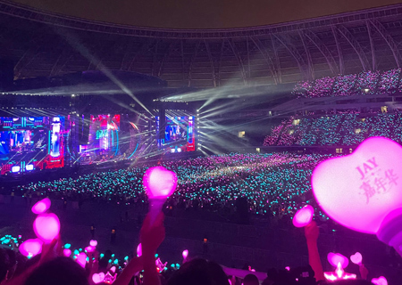 NG大舞台场控荧光棒应援棒“引爆”周杰伦天津演唱会（第二场）