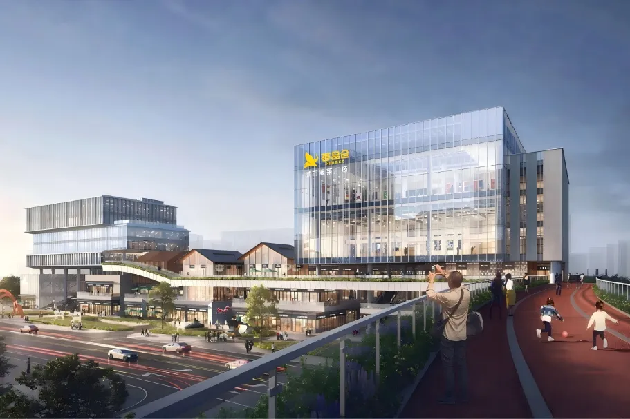 再添新地标！NG大舞台LED屏点亮泰安荟品仓城市奥莱广场